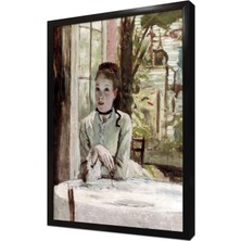 Tablosan Kadın Çerçeveli Mdf Tablo