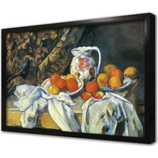 Tablosan Karısık Meyve Tabagı Çerçeveli Mdf Tablo