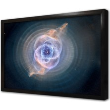 Tablosan Uzay Teleskobu Görüntüleri Çerçeveli Mdf Tablo
