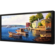 Tablosan Istanbul Yalılar Çerçeveli Mdf Tablo