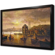 Tablosan Istanbul Ortaköy Camii Çerçeveli Mdf Tablo