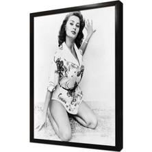Tablosan Sophia Loren Çerçeveli Mdf Tablo