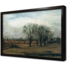 Tablosan Philadelphia Landscape Çerçeveli Mdf Tablo