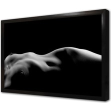 Tablosan Sanatsal Nü Çerçeveli Mdf Tablo