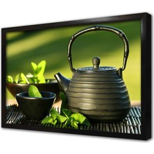 Tablosan Spa Taşları Çerçeveli Mdf Tablo