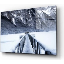 Dekorcum Idealizbiz Doğa Manzara Cam Tablo 4mm Dayanıklı Temperli Cam