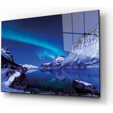 Dekorcum Idealizbiz Doğa Manzara Cam Tablo 4mm Dayanıklı Temperli Cam