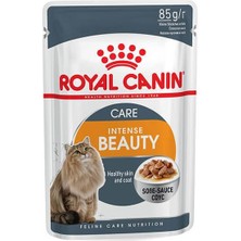 Royal Canin Intense Beauty Gravy Pouch Kedi Maması 85 gr