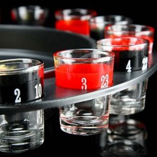 Herkesetoptantic 16’lı Roulette Shot/shot Bardaklı Rulet Eğlence Oyunu