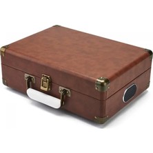 Gpo Attache Case Vintage Brown Retro Pikap Kahverengi