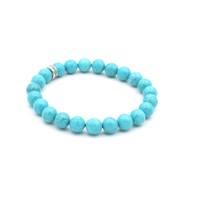 Murty99  Doğal Turkuaz Taşı Bileklik  Doğal Taş 006