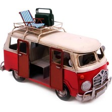 KENPAZAR Sinerji Shop Dekoratif Metal Minibüs Vintage Vosvos Hediyelik