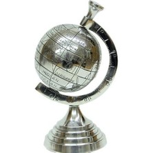 KENPAZAR Sinerji Shop Yerküre Dünya Nikel Biblo Dekoratif Hediyelik