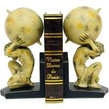 Sinerji Shop Kitap Tutucu Atlas Kitap Stoperi Dekoratif Hediyelik