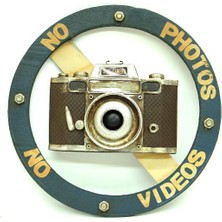 Sinerji Shop Dekoratif Metal No Photo Vintage Tabela Duvar Süsü Hediyelik