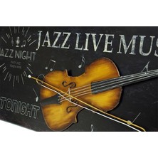 Sinerji Shop Pano Keman Yatay Vintage Dekoratif Hediyelik