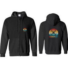 Astak Drone Pilot Fermuarlı Kapşonlu Sweatshirt BLL1321