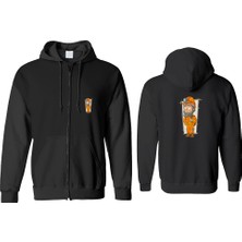 Astak Itfayeci Fermuarlı Kapşonlu Sweatshirt BLL1337