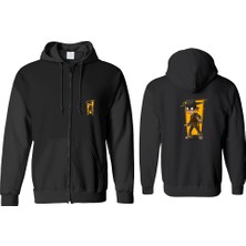 Astak Haydut Fermuarlı Kapşonlu Sweatshirt BLL1347