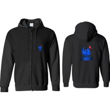 Çanakkale Geçilmez Fermuarlı Kapşonlu Sweatshirt BLL1459