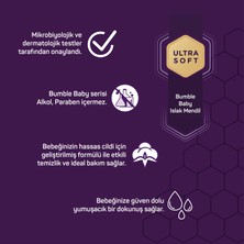 BUMBLE BABY ISLAK MENDİL 120 YAPRAK 3'LÜ PAKET