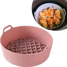 Kesoto Yui/Xiaomi/Philips/Kumtel Fritöz Uyumlu Silikon Pot - Pembe (Yurt Dışından)