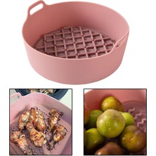 Kesoto Yui/Xiaomi/Philips/Kumtel Fritöz Uyumlu Silikon Pot - Pembe (Yurt Dışından)