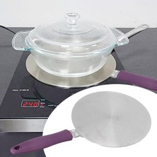 Kesoto Cam Cooktop Converter Pot Koruma D 24CM Isı Difüzör Indüksiyon Disk D (Yurt Dışından)