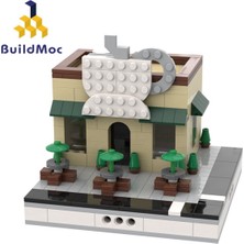 Buildmoc Kilise Modüler Kahve Dükkanı Sokak Görünümü Şehir Bina Blokları (Yurt Dışından)