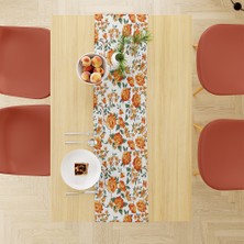 Adawall Orange Lotus Runner 140X45CM