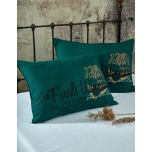 Komfort Home Baskılı Pamuklu Silikon Dolgulu Yastık 50X70 cm /2 Adet