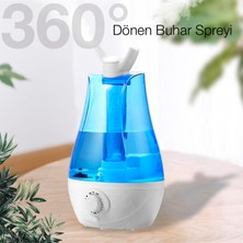 Ezere Qtum9 Çift Sprey Ultrasonik Hava Nemlendirici 3.5l EZ-34787