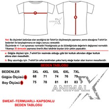 Xanimal Büyük Beden Erkek Sweatshirt 3xl 4xl 5xl 6xl 7xl