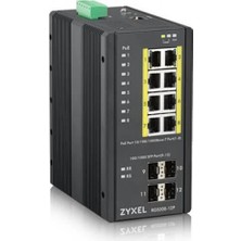 Zyxel RGS200-12P 12 Port Gigabit Yönetilebilir Poe Switch