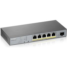 Zyxel GS1350-6HP IP Surveillance Web Yönetilebilir Poe Switch