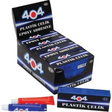404 Rapid Epoksi Plastik Çelik Yapıştırıcı 16 gr 12'li Kutu