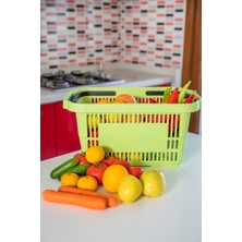Hoffice Sepet, Çok Amaçlı Sepet, Market Sepeti, Oyuncak Sepeti, Çamaşır Sepeti, Sebze Meyve Sepeti, Bagaj Düzenleme Sepeti, Bahçe Sepeti, Hasat Sepeti, Alışveriş Sepeti YEŞİL