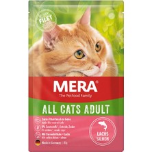 Mera Tahılsız Somonlu Pouch Yetişkin Kedi Konservesi 85 Gram