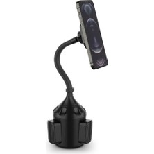 Spigen Onetap Cup Holder Magsafe iPhone 15 / 14 / 13 / 12 Serisi ile Uyumlu ITS68 - ACP03809 Bardaklık Araç Tutacağı