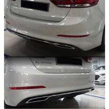 Auto GP Hyundai elantra arka tampon difüzörü amg model 2017+