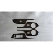 TOYOTA C-HR 2016-2019 KAPI KOLÇAK KAPLAMA TITANYUM SİYAH (AYNA DÜĞMELİ MODEL)