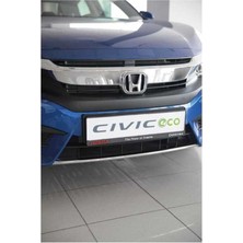 honda civic fc5 uyumlu ön tampon alt çıtası nikelaj tekli 2016-2020