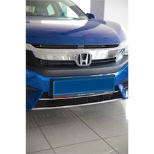 honda civic fc5 uyumlu ön tampon alt nikelajı 2 parça 2016-19