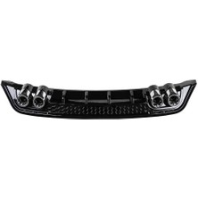 Auto GP Seat leon arka tampon difüzör 4 çıkış 2013 / 2018 pianoblack