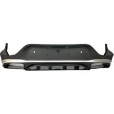 Mercedes glc63 coupe arka difüzör krom egzoz facelift