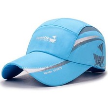 Afun Mavi Açık Golf Balıkçılık Şapkaları Erkekler Içın Kuru Su Geçırmez Kadın Erkek Beyzbol Şapkaları Ayarlanabilir Spor Yaz Eş Şapkaları  (Yurt Dışından)