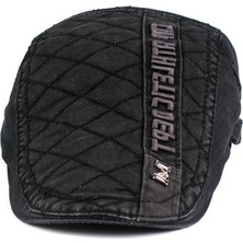 Afun Siyah Moda Erkek Gazeteci Kap Pamuk Bereliler Casquette Şapkalar Erkekler Içın Eşlikler Eş Şapkası Gorras Planas Ayarlanabilir Kapaklar  (Yurt Dışından)