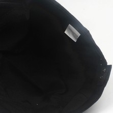Afun Siyah Katı Bere Kap Yaz Şapkaları Kadın Erkek Siperliğı Sunhat Gorras Planas Düz Kapaklar Ayarlanabilir Bereler  (Yurt Dışından)