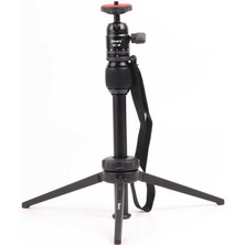 Jmary Mt-68 Profesyonel Tripod 360 Derece Dönebilen Başlık 2 Kademeli Yükseklik 39.5 cm