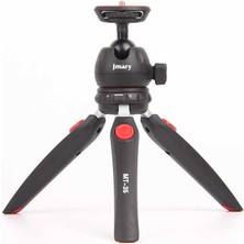 Jmary Mt-35 Tripod 360 Derece Oynar Başlıklı Çok Yönlü Kısa Telefon Sabitleyici